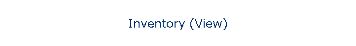 Inventory (View)