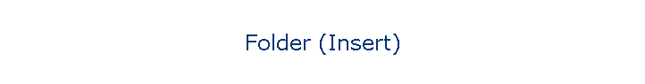 Folder (Insert)